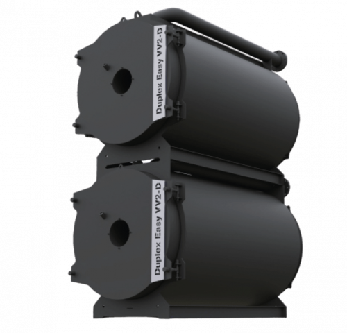 Сдвоенный горизонтальный котел Duplex Easy VV2-D
